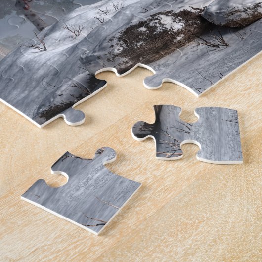 Winterkriegspferd Puzzle (Seite)