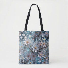 Winterkristall Frost Sakura Blossom Tasche