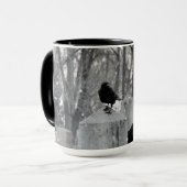 Winterkunst Tasse (Vorderseite Links)