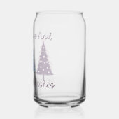 Winterküsse und Snowflake-Wünsche Dosenglas (Links)