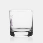 Winterküsse und Snowflake-Wünsche Whiskyglas (Links)