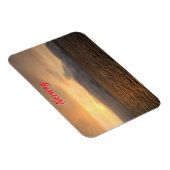 Winterküste Norwegens Magnet (Rechte Seite)