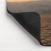 Winterküste Norwegens Mousepad (Ecke)