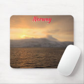Winterküste Norwegens Mousepad (Mit Mouse)