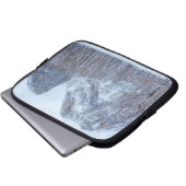 Winterland Laptopschutzhülle (Vorne Knopf)