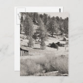 Winterland Postkarte (Vorne/Hinten)