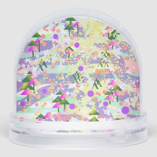 Winterland Schneekugeln (Rückseite)