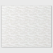 Winterland-Urlaubspapier Geschenkpapier (Flach)