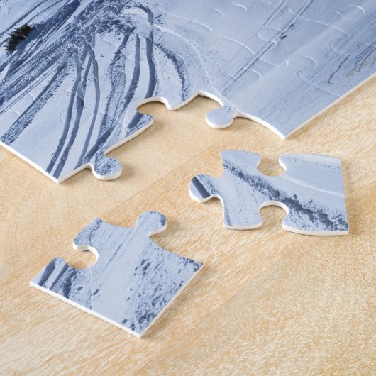 Winterland Wintersonne Puzzle (Seite)