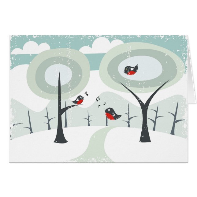 Winterlandschaft (Vorderseite (Horizontal))