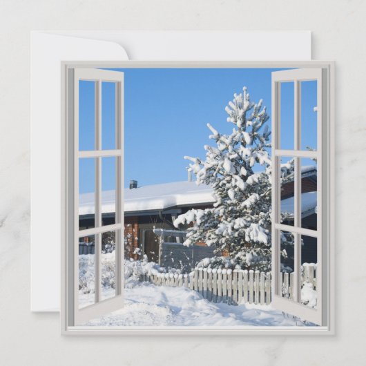 Winterlandschaft (Vorderseite)