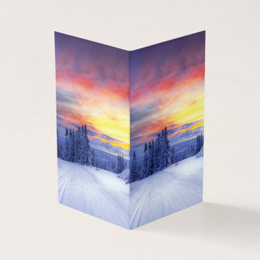 Winterlandschaft (Vorderseite)