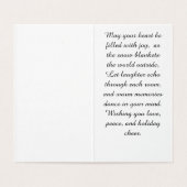 Winterlandschaft (Innenseite Aufgefaltet)