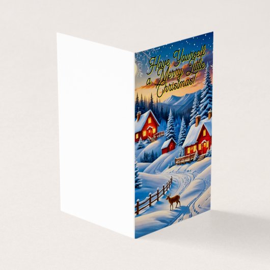 Winterlandschaft (Vorderseite)