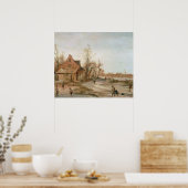 Winterlandschaft, 1623 poster (Küche)