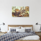 Winterlandschaft, 16. Jahrhundert Leinwanddruck (Insitu (Schlafzimmer))