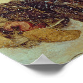 Winterlandschaft, 16. Jahrhundert Poster (Ecke)