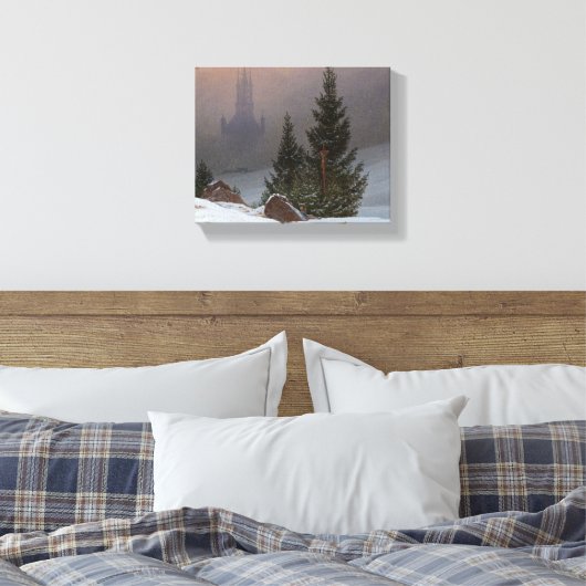 Winterlandschaft, 1811 von Caspar David Friedrich Leinwanddruck (Insitu (Schlafzimmer))
