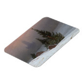 Winterlandschaft, 1811 von Caspar David Friedrich Magnet (Linke Seite)
