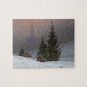 Winterlandschaft, 1811 von Caspar David Friedrich Puzzle (Horizontal)