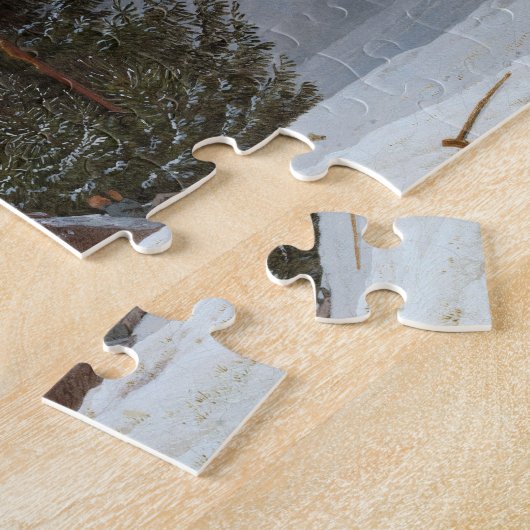 Winterlandschaft, 1811 von Caspar David Friedrich Puzzle (Seite)