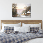 Winterlandschaft, 1869 leinwanddruck (Insitu (Schlafzimmer))
