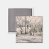 Winterlandschaft, 1879 magnet (Vorderseite/Rückseite)