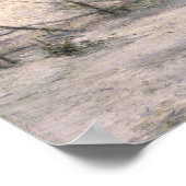 Winterlandschaft, 1879 poster (Ecke)