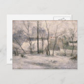 Winterlandschaft, 1879 postkarte (Vorne/Hinten)