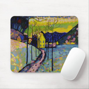 Winterlandschaft, 1909 von Wassily Kandinsky Mousepad