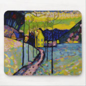 Winterlandschaft, 1909 von Wassily Kandinsky Mousepad (Vorne)
