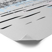 Winterlandschaft 1 poster (Ecke)