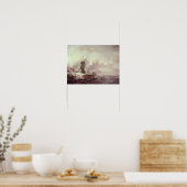 Winterlandschaft 2 poster (Küche)