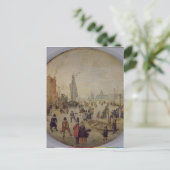 Winterlandschaft 2 postkarte (Stehend Vorderseite)