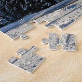 Winterlandschaft Alpe di Siusi Dolomites Puzzle (Seite)