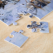 Winterlandschaft am Havel Fluss Puzzle (Seite)