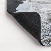 Winterlandschaft am Strand Mousepad (Ecke)