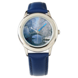 Winterlandschaft Armbanduhr