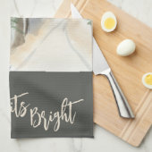 Winterlandschaft Backbrillante Spirituosen Geschirrtuch (Viertel Falte)