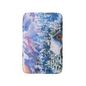 Winterlandschaft Badematte (Vorderseite Vertikal)