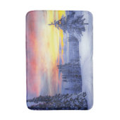 Winterlandschaft Badematte (Vorderseite Vertikal)