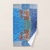 Winterlandschaft Badhandtuch Set (Handtuch)