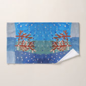 Winterlandschaft Badhandtuch Set (Handtuch)