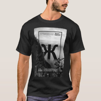 Winterlandschaft Baikalsee Russisches Styli T-Shirt