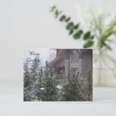 Winterlandschaft bei Whistler, B.C. Postkarte (Stehend Vorderseite)
