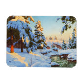Winterlandschaft, Bessonof Magnet (Horizontal)