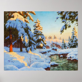 Winterlandschaft, Bessonof Poster