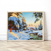 Winterlandschaft, Bessonof Poster