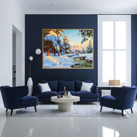 Winterlandschaft, Bessonof Poster