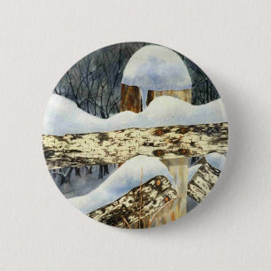 Winterlandschaft Button
